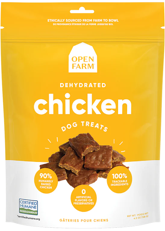 Open Farm Dehydrated Chicken Dog Treats