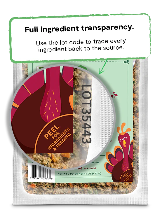 Open Farm Gobble 'Till You Wobble Gently Cooked Holiday Dinner for Dogs - Image 3