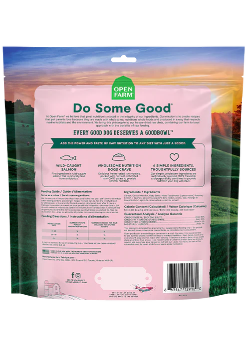 Open Farm Goodbowl™ Wild-Caught Salmon Freeze Dried Raw Topper for Dogs - Image 3