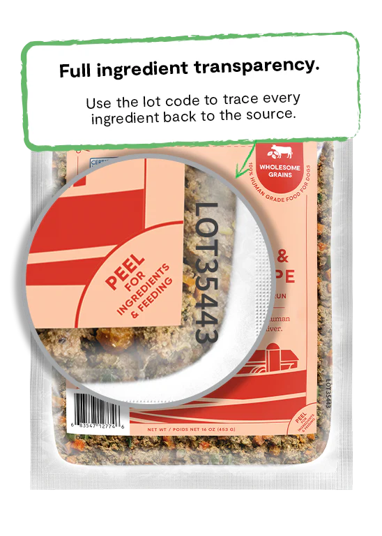 Open Farm Grass-Fed Beef & Brown Rice Gently Cooked Recipe Wet Dog Food - Image 3