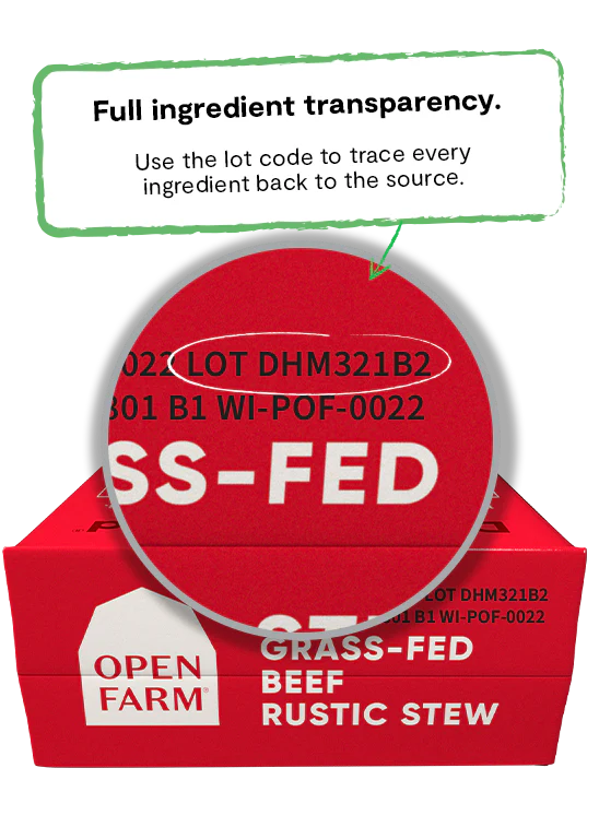 Open Farm Grass-Fed Beef Rustic Stew Wet Dog Food - Image 4