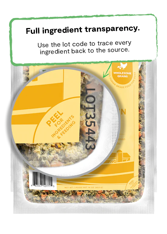 Open Farm Harvest Chicken & Brown Rice Gently Cooked Recipe Wet Dog Food - Image 3