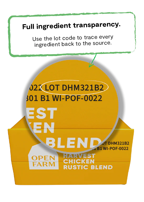 Open Farm Harvest Chicken Rustic Blend Wet Cat Food - Image 5