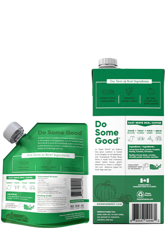 Open Farm Homestead Turkey Bone Broth for Dogs & Cats - Image 3