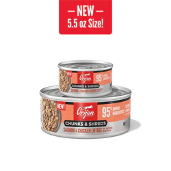 Orijen Chunks & Shreds Salmon & Chicken Entrée Wet Cat Food - Image 6