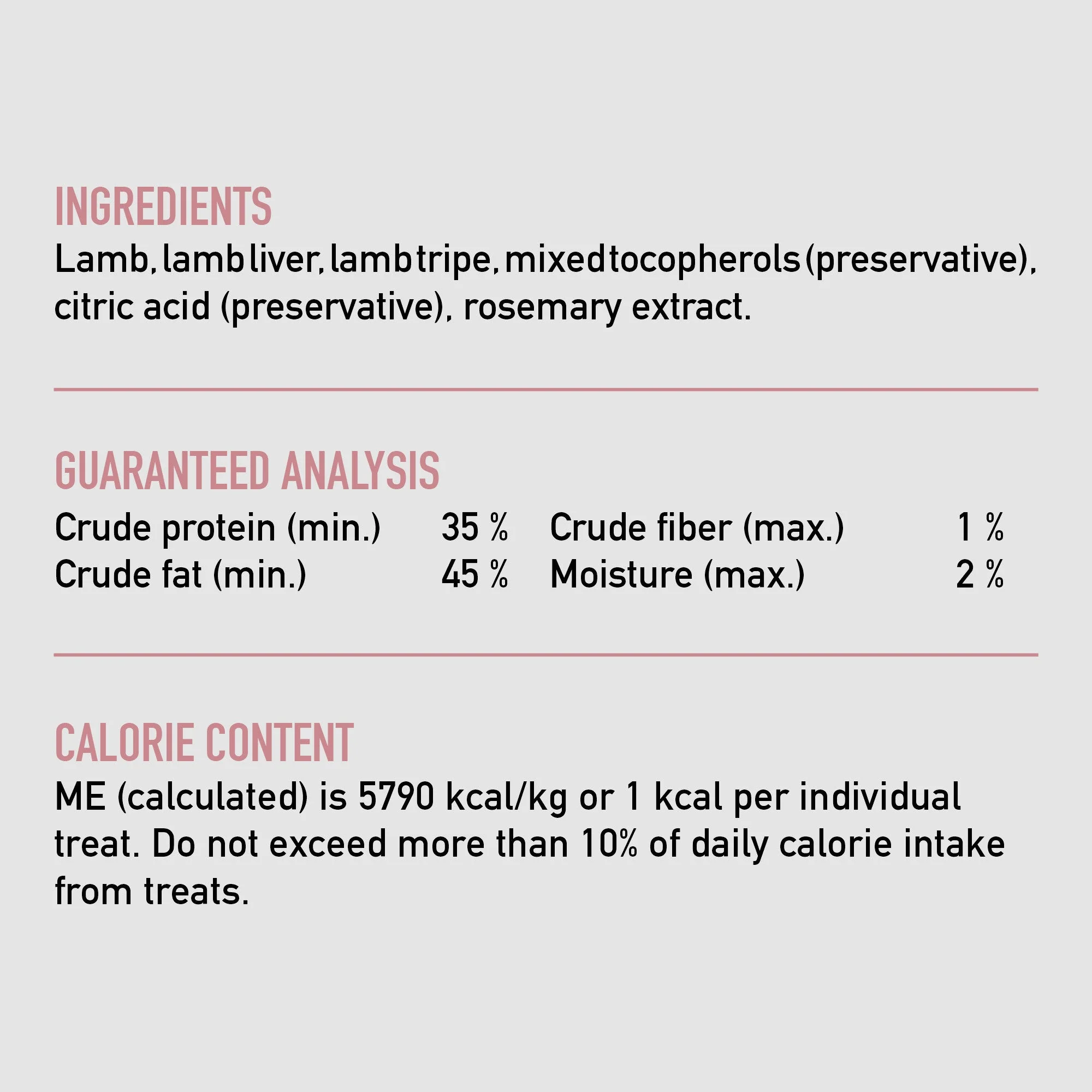 ORIJEN Grass-Fed Lamb Formula Freeze-Dried Cat Treats - Image 3
