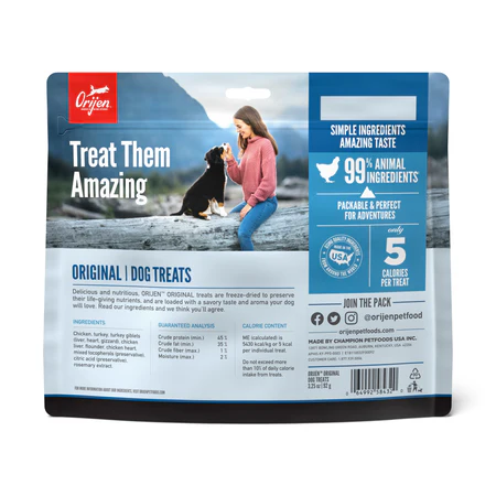 ORIJEN Freeze Dried Original Dog Treats - Image 3