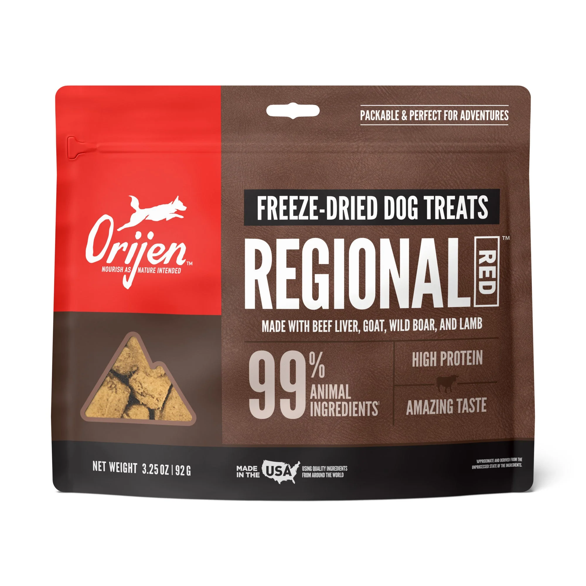 ORIJEN Regional Red Freeze-Dried Dog Treats - Image 2