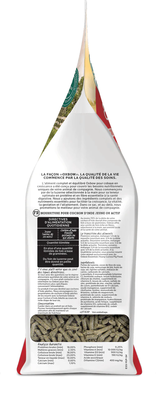 Oxbow Essentials - Young Guinea Pig Food - Image 3