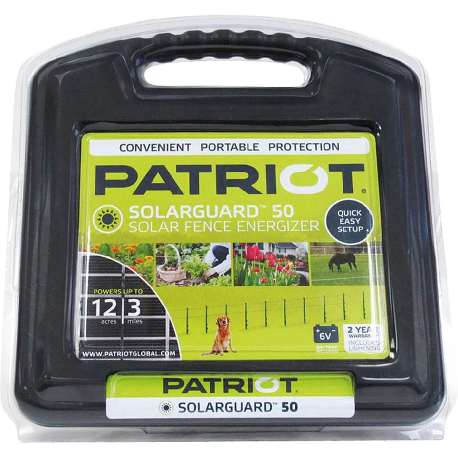 Patriot Electric Fencing SOLARGUARD 80 Fence Energizer 6V - Image 4