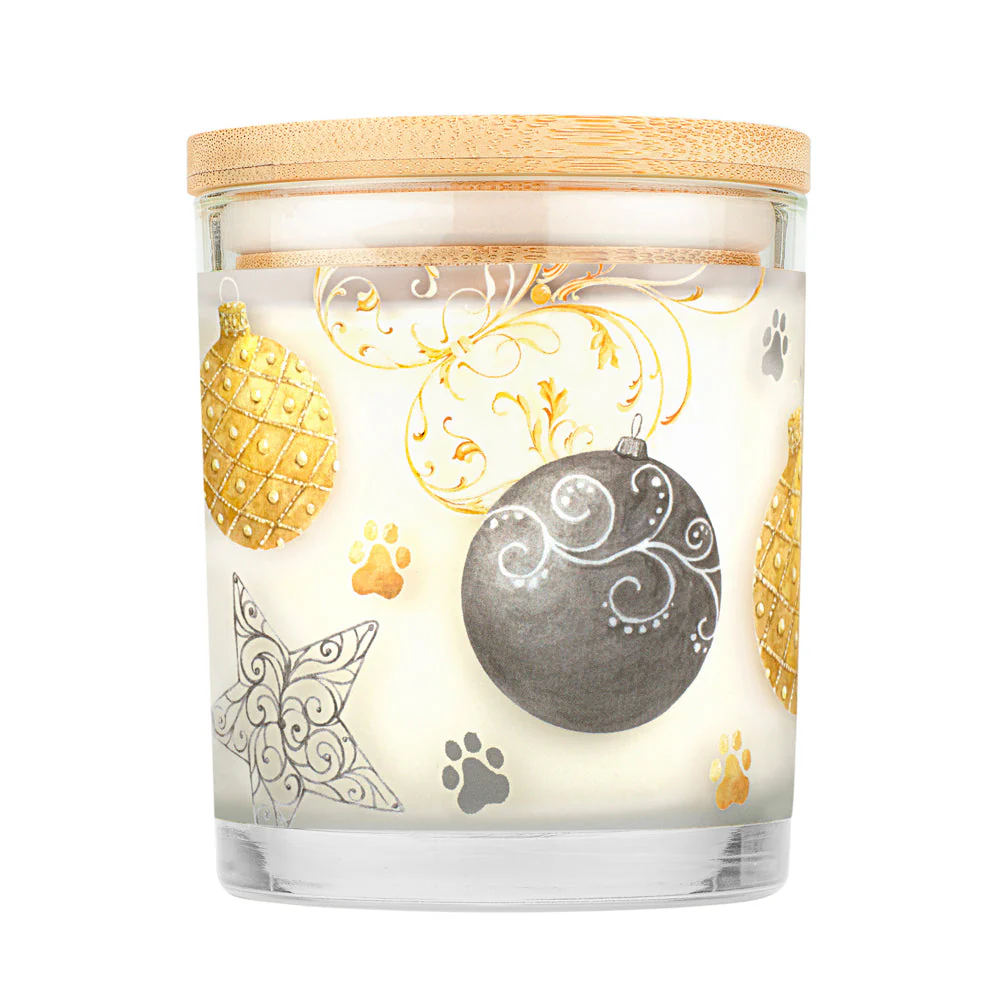 Pet House Silver & Gold Candle - Image 3