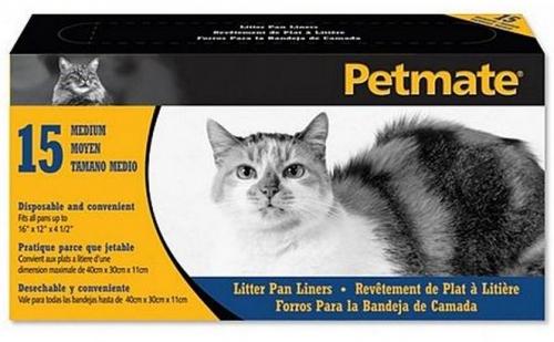 Petmate Disposable Plastic Cat Litter Liner - Image 2