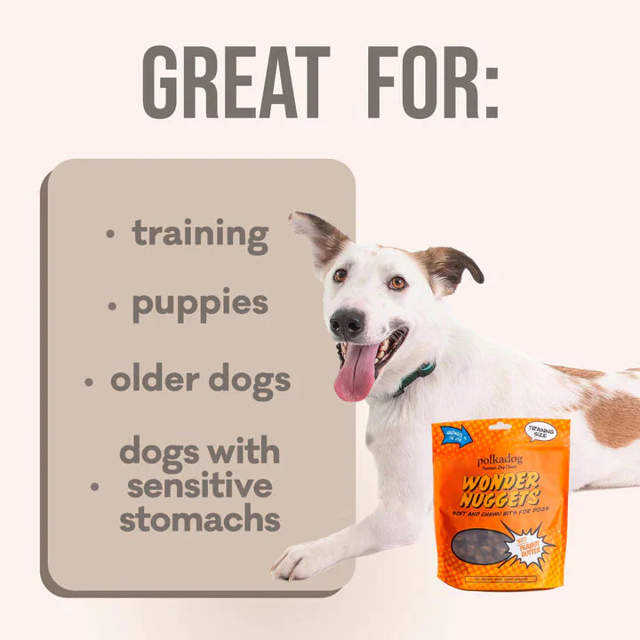 Polkadog Wonder Nuggets Peanut Butter Dog Treats - Image 3