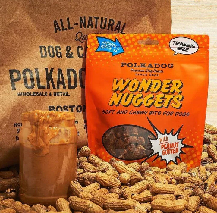 Polkadog Wonder Nuggets Peanut Butter Dog Treats - Image 8