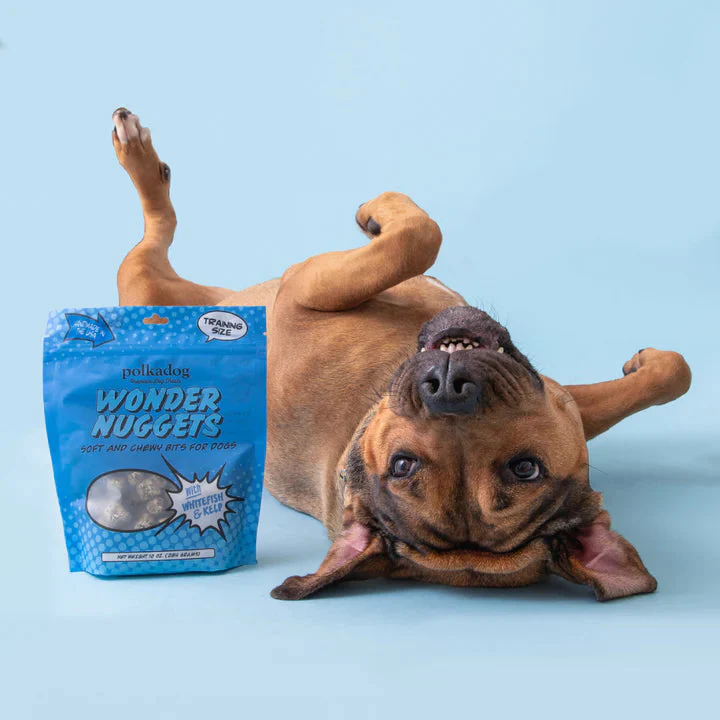 Polkadog Wonder Nuggets Whitefish & Kelp Dog Treats - Image 5