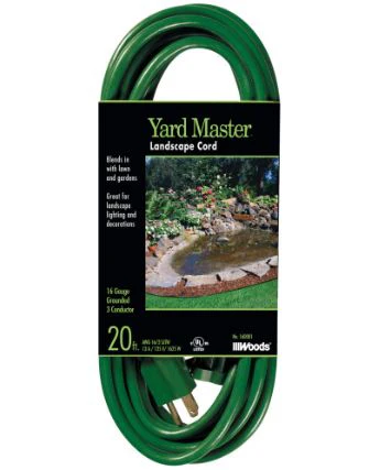 Woods 16/3 SJTW Yard Master Landscape Extension Cord - Image 2