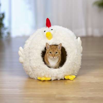 Prevue Comfy Chicken Hideaway Cat - Image 8