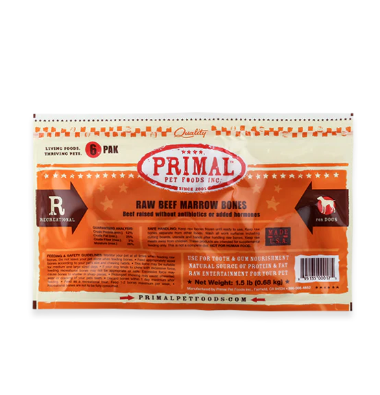 Primal Pet Foods Raw Recreational Beef Marrow Bones - Image 15