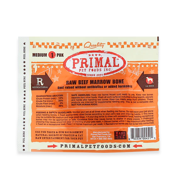 Primal Pet Foods Raw Recreational Beef Marrow Bones - Image 7
