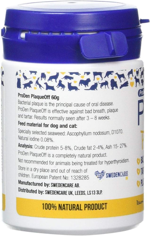 Proden PlaqueOff Dental Powder Supplement for Dogs & Cats - Image 2