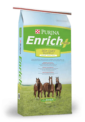 Purina® Enrich Plus® Ration Balancing Horse Feed