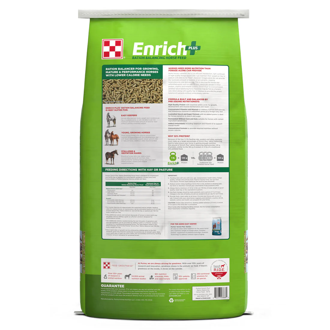 Purina® Enrich Plus® Ration Balancing Horse Feed - Image 3