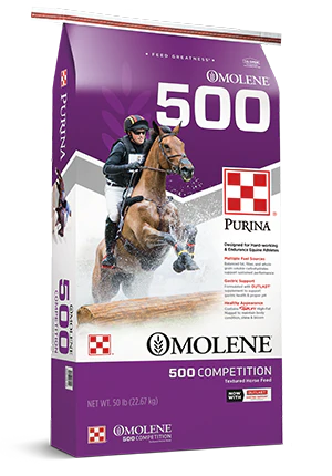 Purina® Omolene #500® Competition Horse Feed