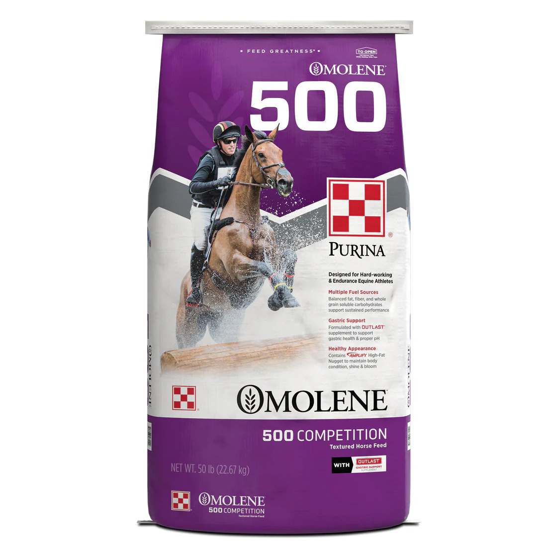 Purina® Omolene #500® Competition Horse Feed - Image 2