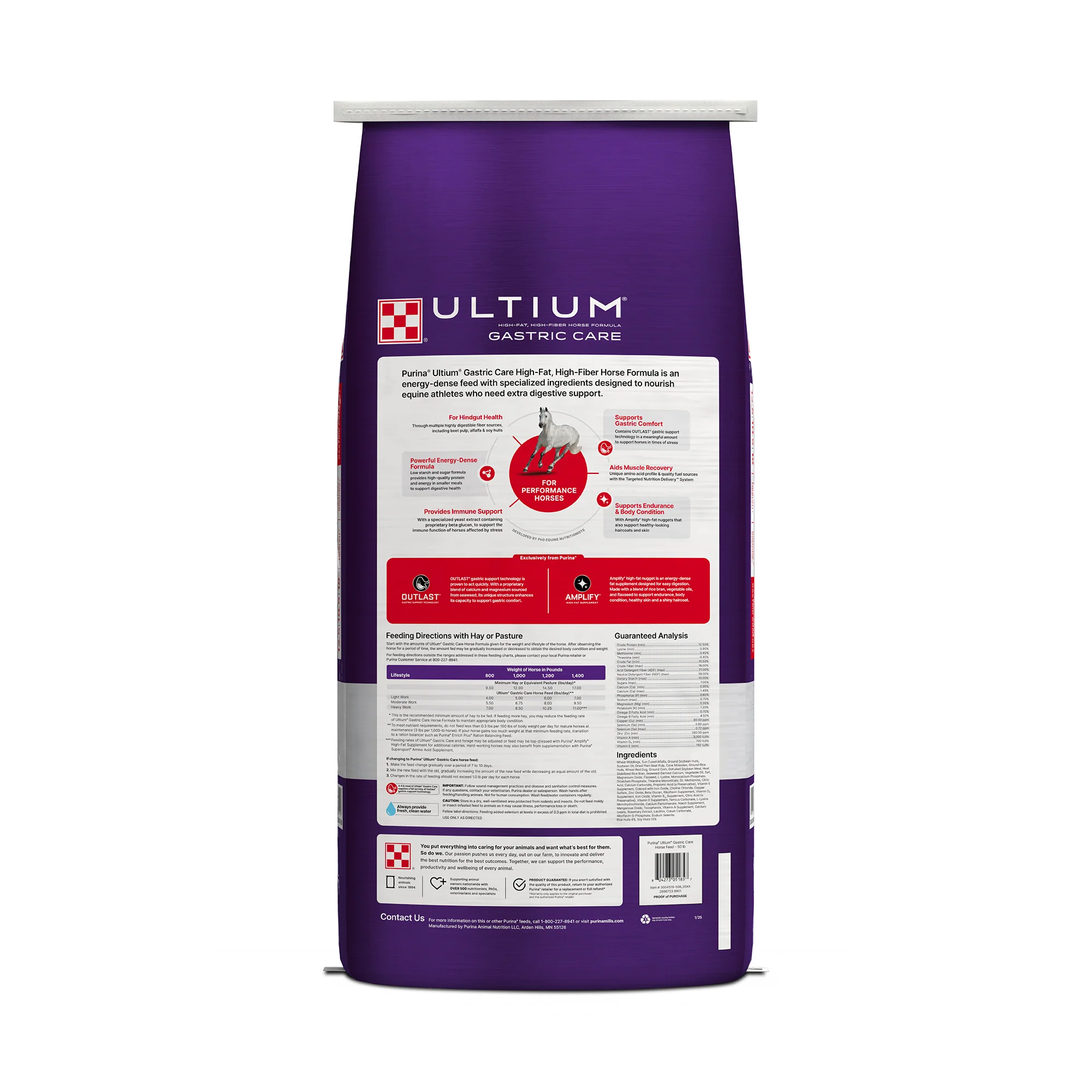 Purina® Ultium® Gastric Care Horse Feed - Image 2