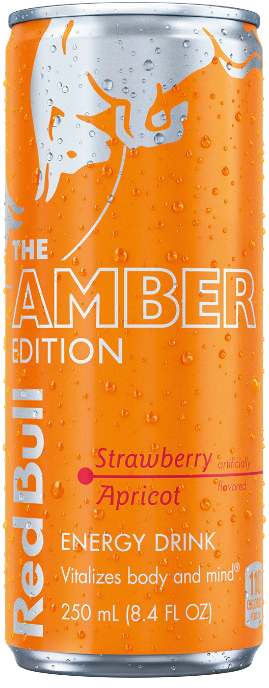 Red Bull Amber Edition Strawberry Apricot Energy Drink