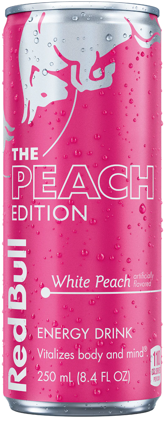 Red Bull Peach Edition Energy Drink