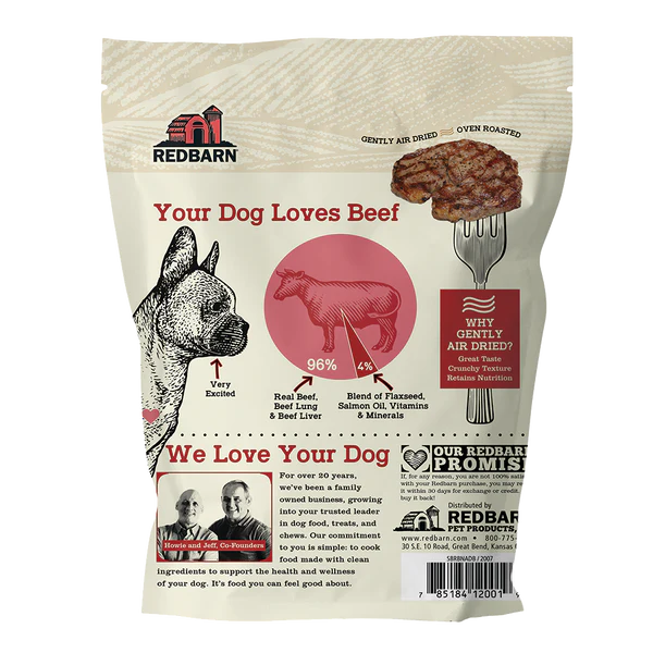 Redbarn Air Dried Beef Recipe Dog Food - Image 3