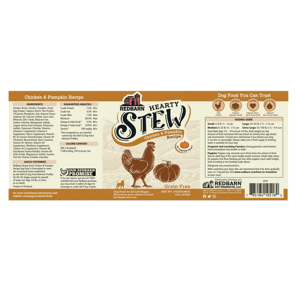 Redbarn Chicken & Pumpkin Hearty Stew - Image 2