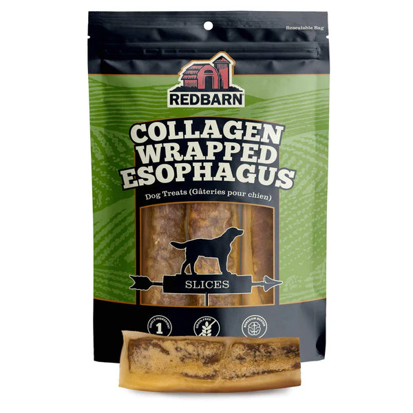 Redbarn Collagen Wrapped Esophagus Slice Dog Chews - Image 6