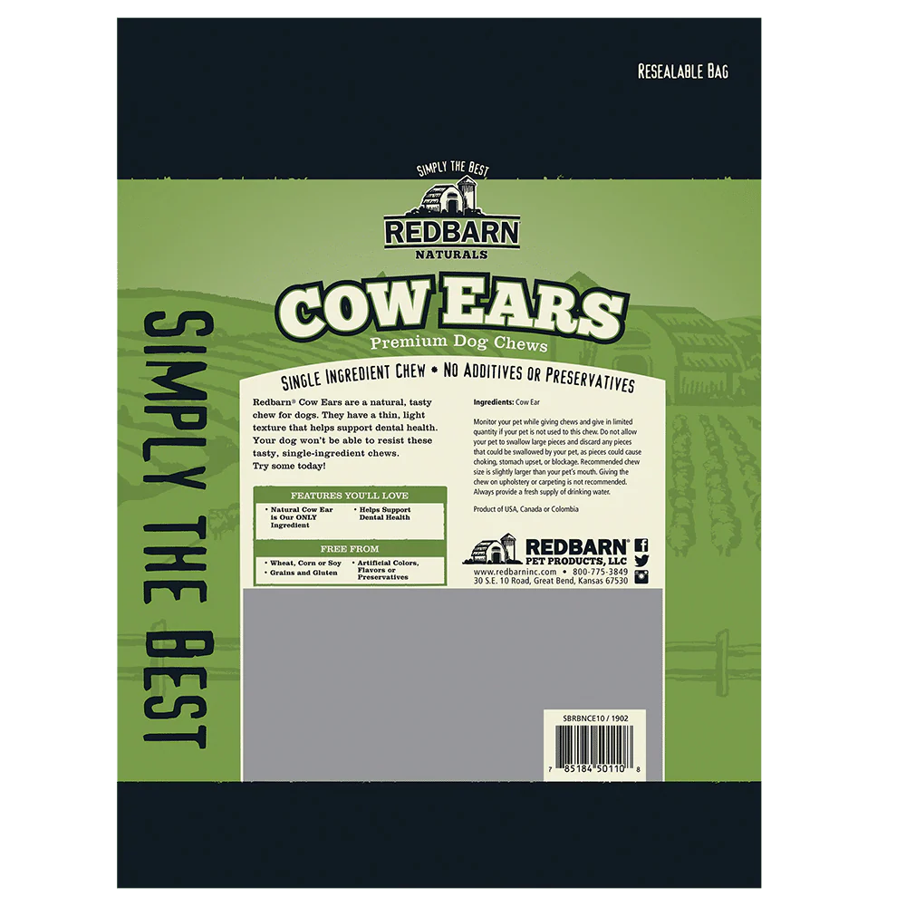 Redbarn Naturals Cow Ears Dog Treats - Image 4
