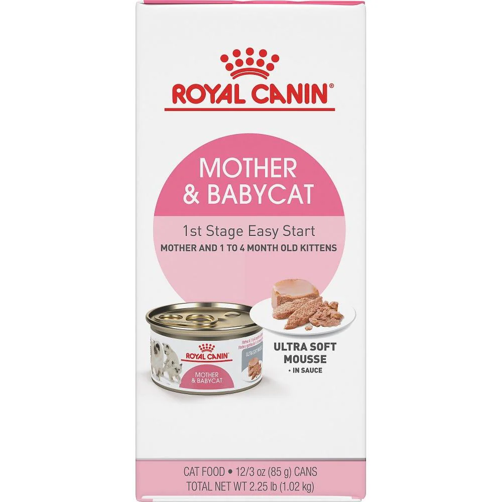 Royal Canin Feline Health Nutrition Mother & Babycat Ultra Soft Mousse in Sauce Canned Cat Food - Image 6