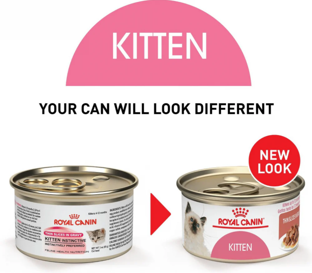 Royal Canin Feline Nutrition Kitten Instinctive Thin Slices in Gravy Canned Cat Food - Image 3