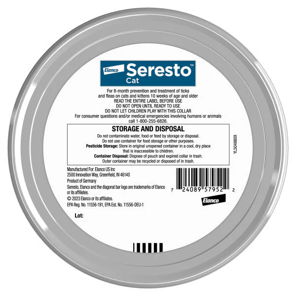Seresto Flea and Tick Collar for Cats - Image 2