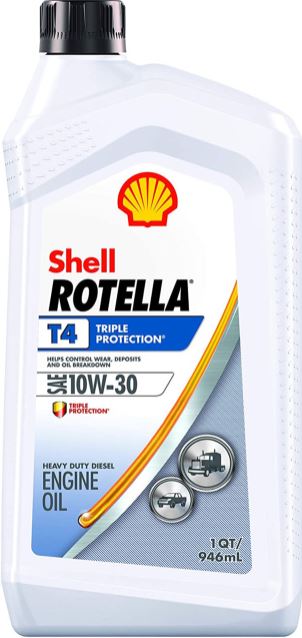 Shell Rotella® T4 Triple Protection 10W-30 Heavy Duty Engine Oil - Image 2