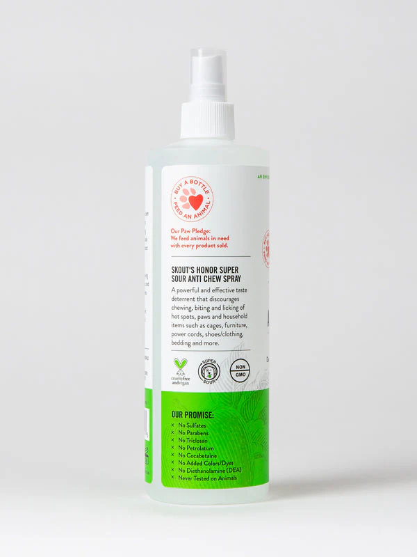 Skout's Honor Super Sour! Anti Chew Spray for Dogs - Image 2
