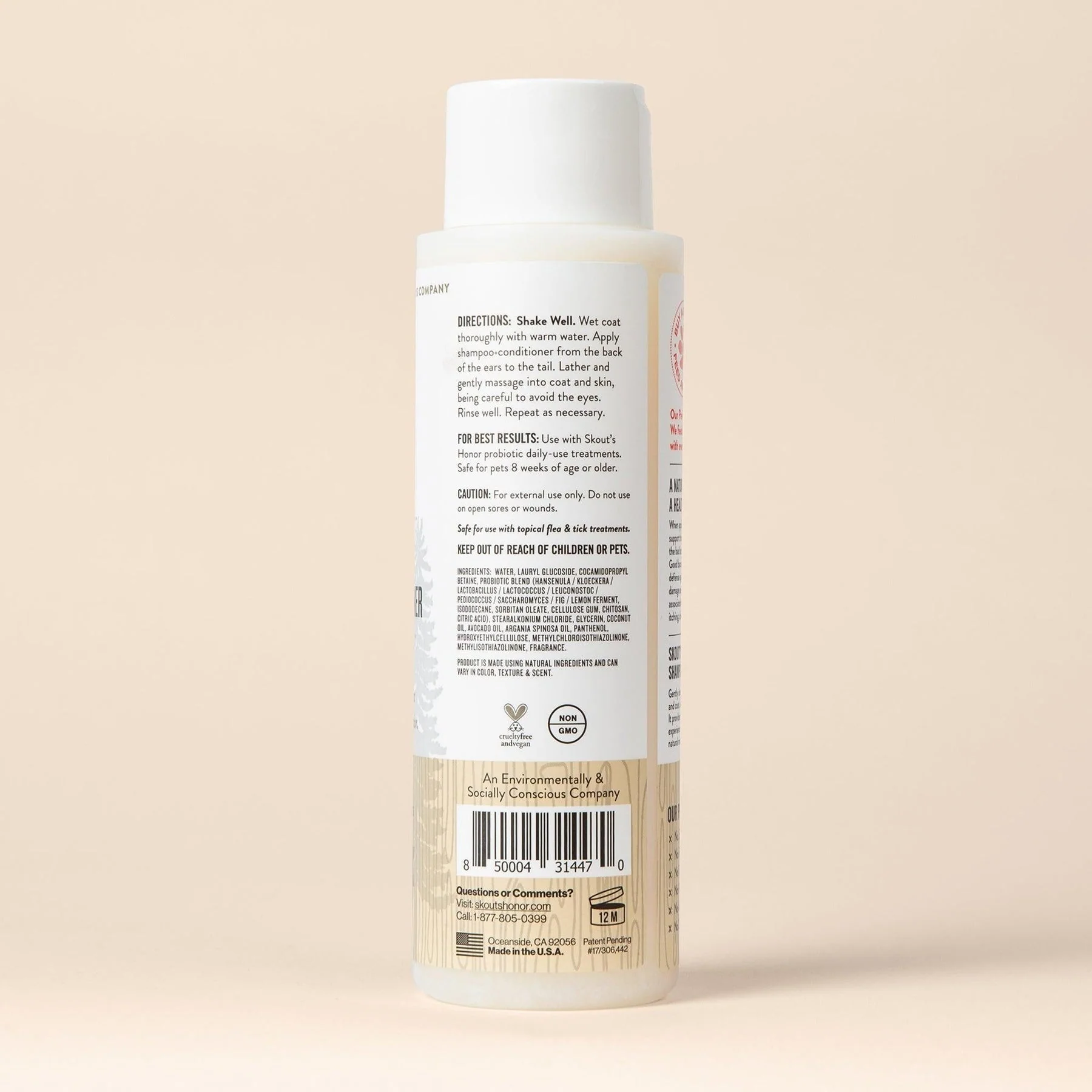 Skout's Honor Probiotic Shampoo + Conditioner for Dogs - Image 2