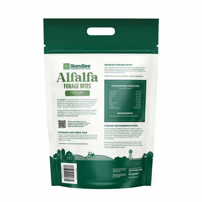 Standlee Alfalfa Forage Bites - Banana Flavored - Image 2