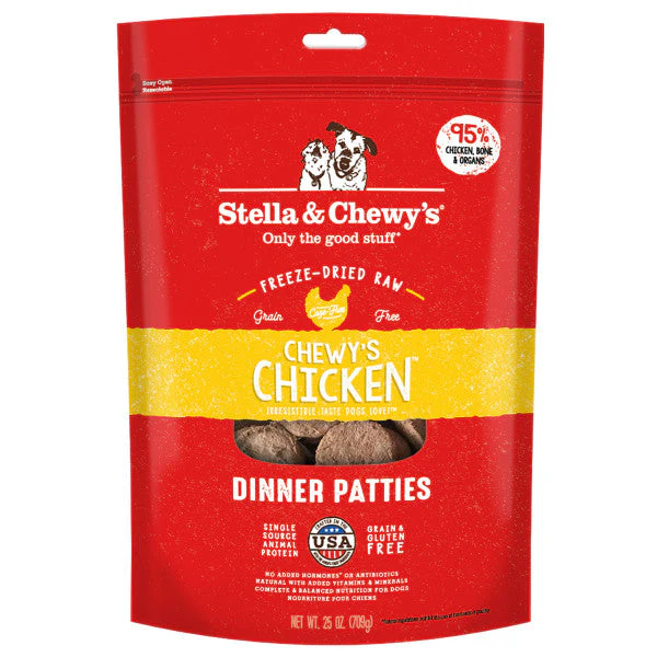 Stella & Chewy's Freeze-Dried Raw Dinner Patties for Dogs - Chewy's Chicken Recipe - Image 5