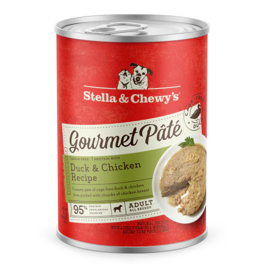 Stella & Chewy's Dog Gourmet Pâté Duck & Chicken Recipe