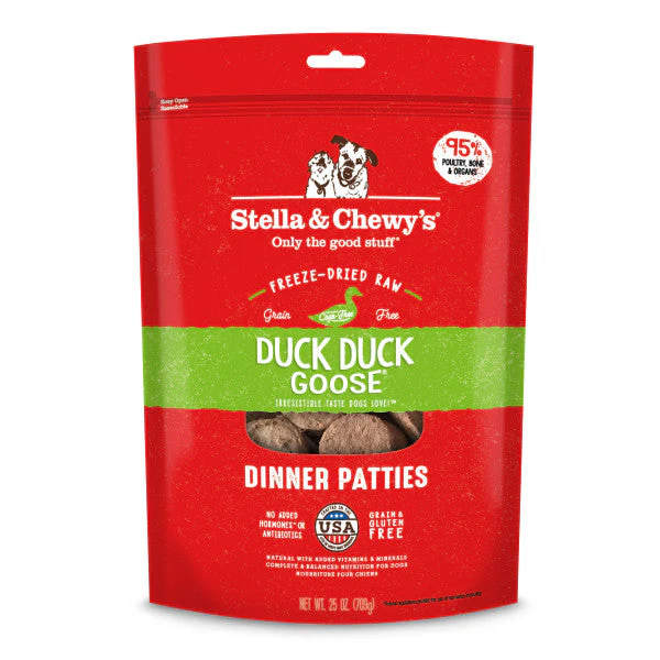 Stella & Chewy's Freeze-Dried Raw Dinner Patties for Dogs - Duck Duck Goose Recipe - Image 4