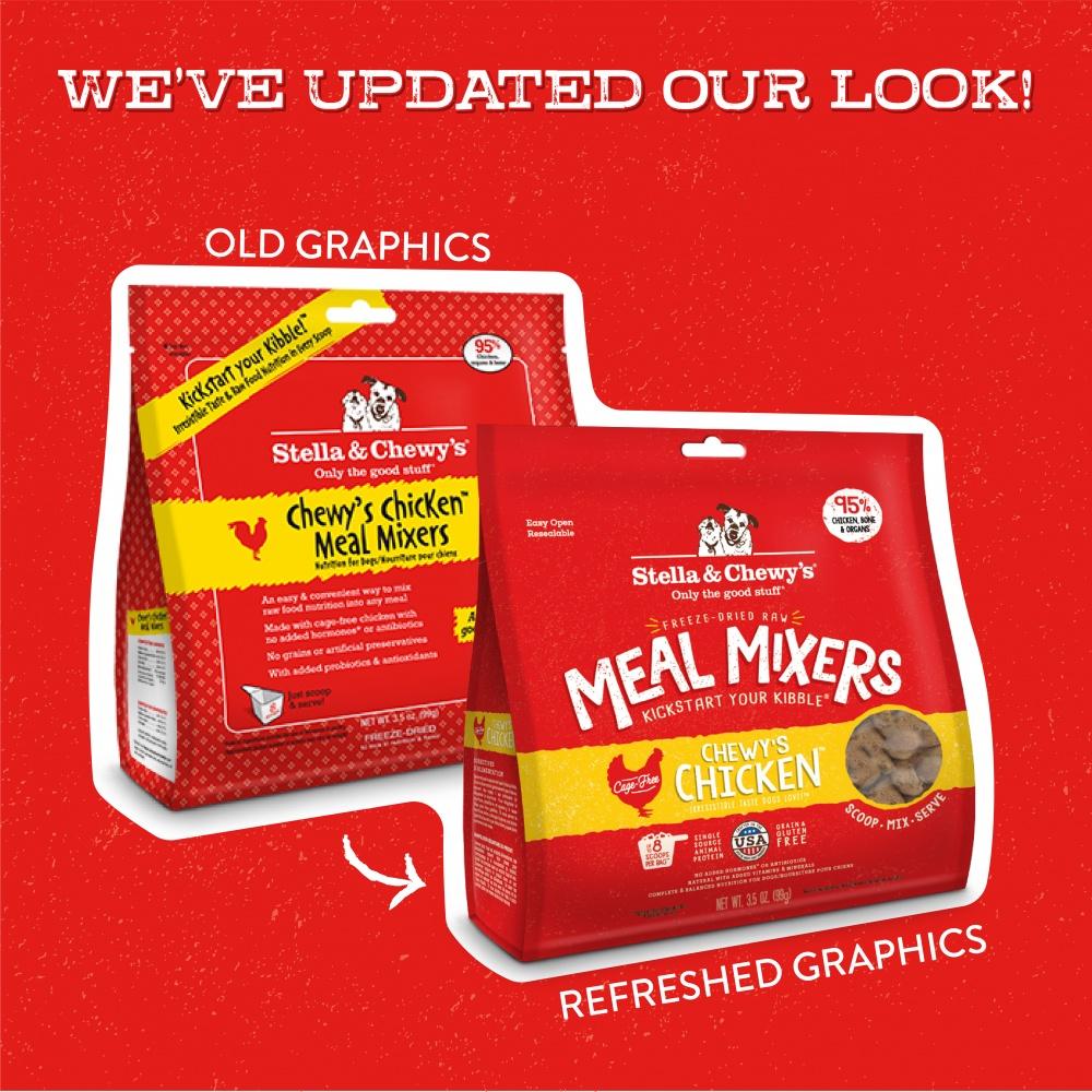 Stella & Chewy's Freeze Dried Raw Chewy's Chicken Meal Mixers Dog Food Topper - Image 3