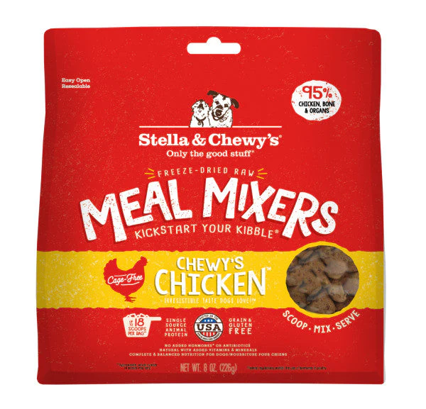 Stella & Chewy's Freeze Dried Raw Chewy's Chicken Meal Mixers Dog Food Topper - Image 4