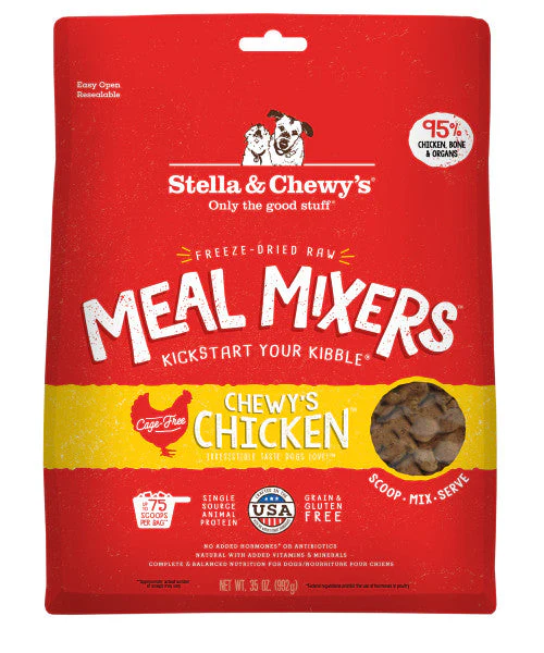 Stella & Chewy's Freeze Dried Raw Chewy's Chicken Meal Mixers Dog Food Topper - Image 7