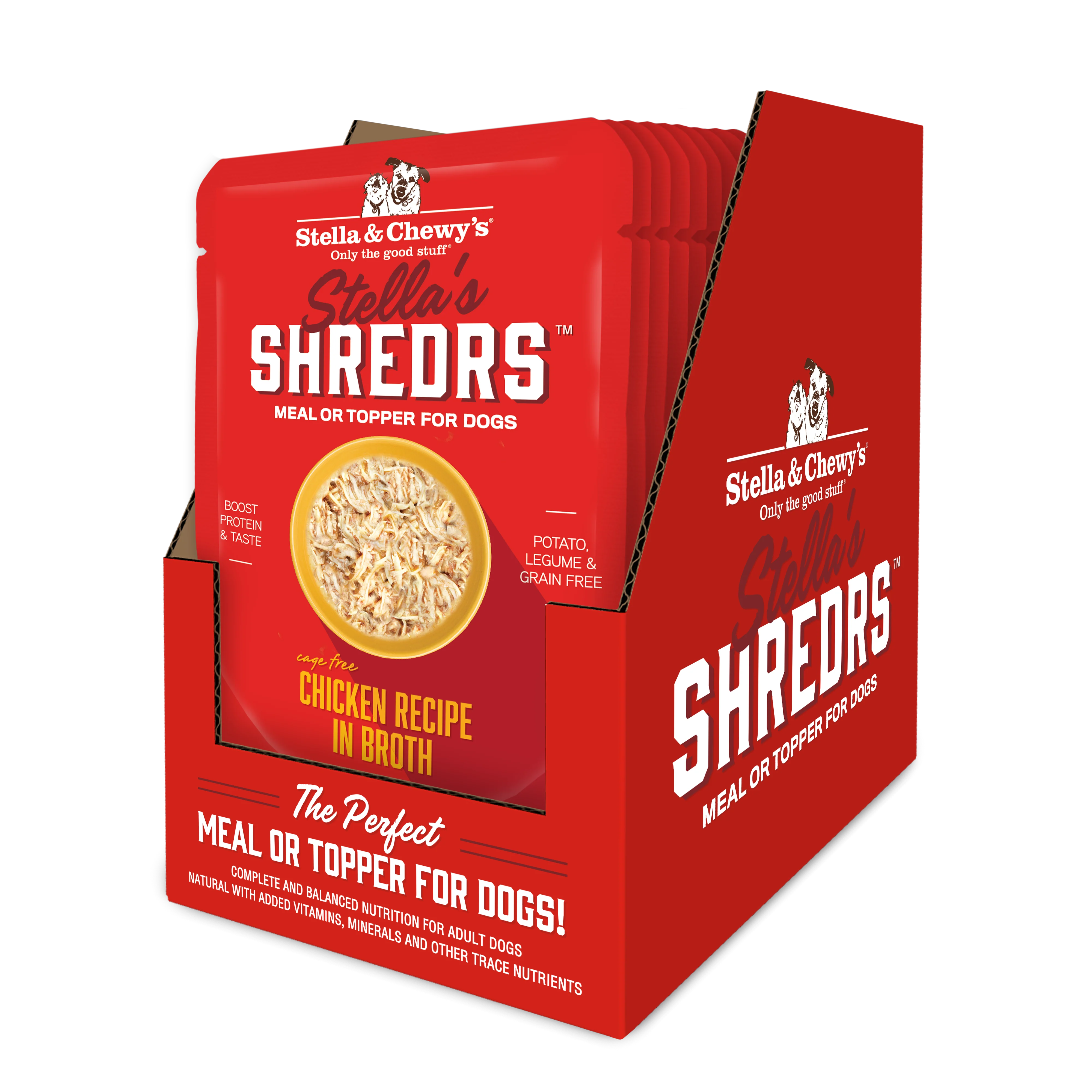Stella & Chewy's Stella’s Shredrs Cage Free Chicken Recipe in Broth - Image 4