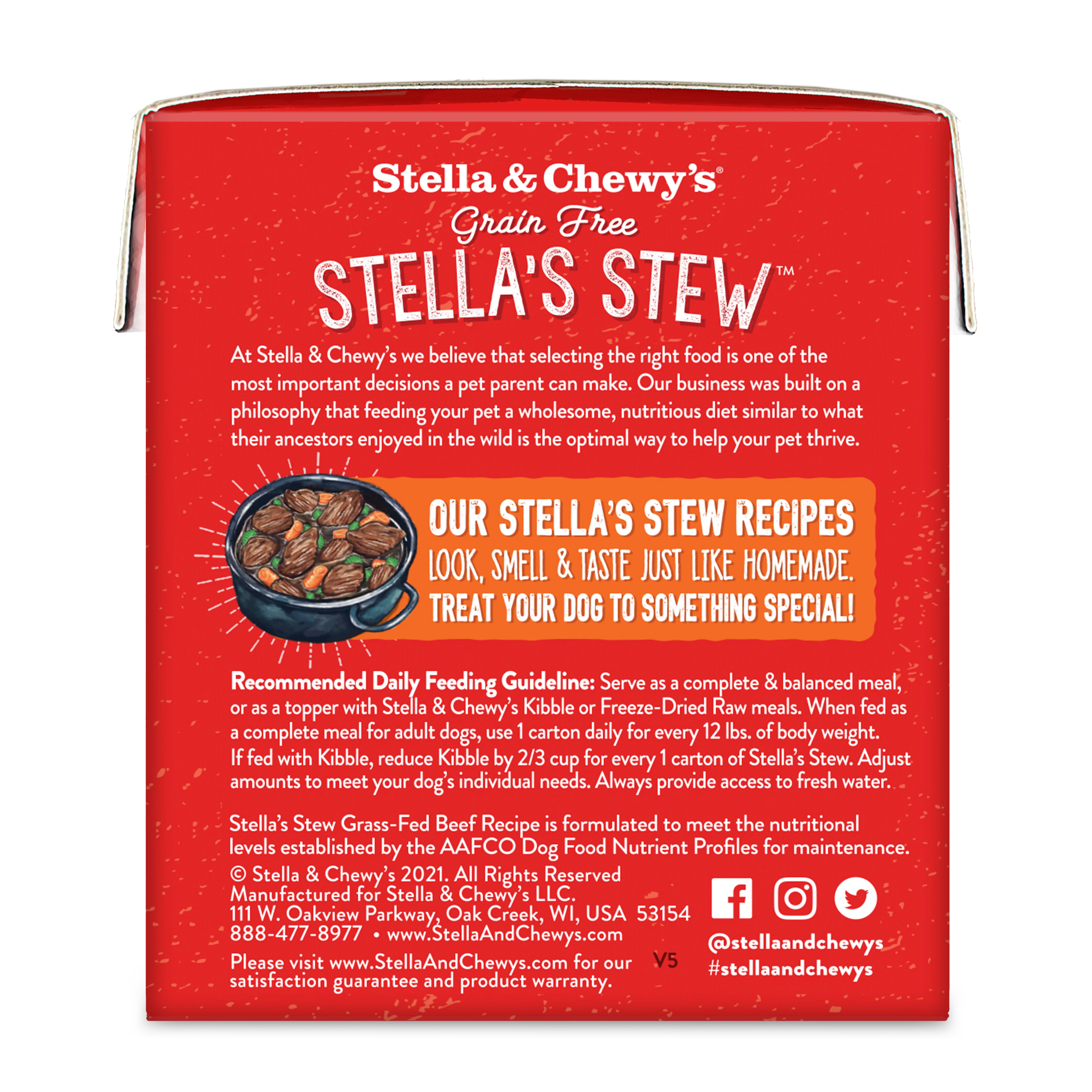Stella & Chewy's Stella's Stew Grass Fed Beef Recipe - Image 2